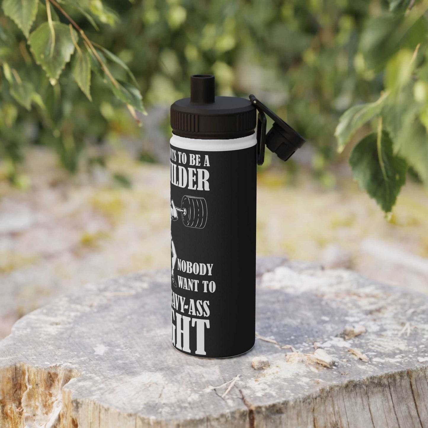Stainless Steel Water Bottle, Sports Lid