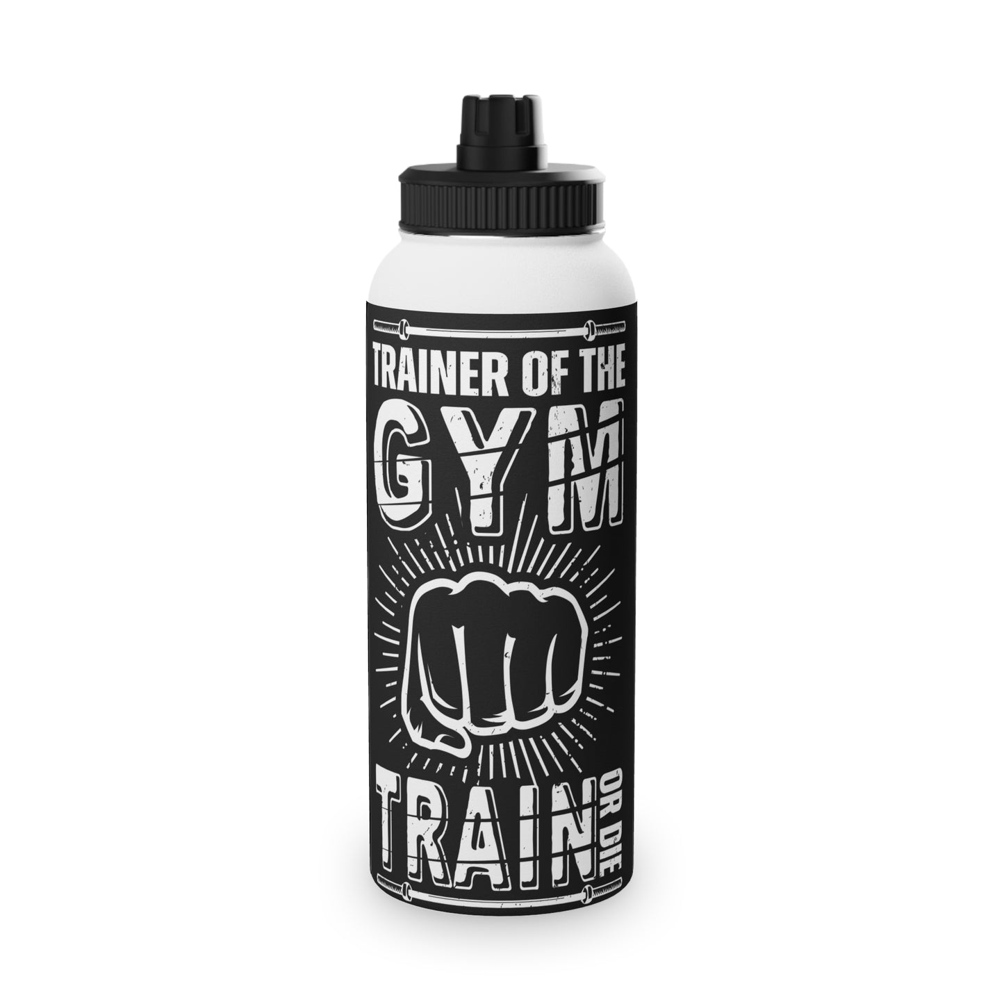 Gym Trainer Stainless Steel Water Bottle - Perfect Sport Hydration Gear