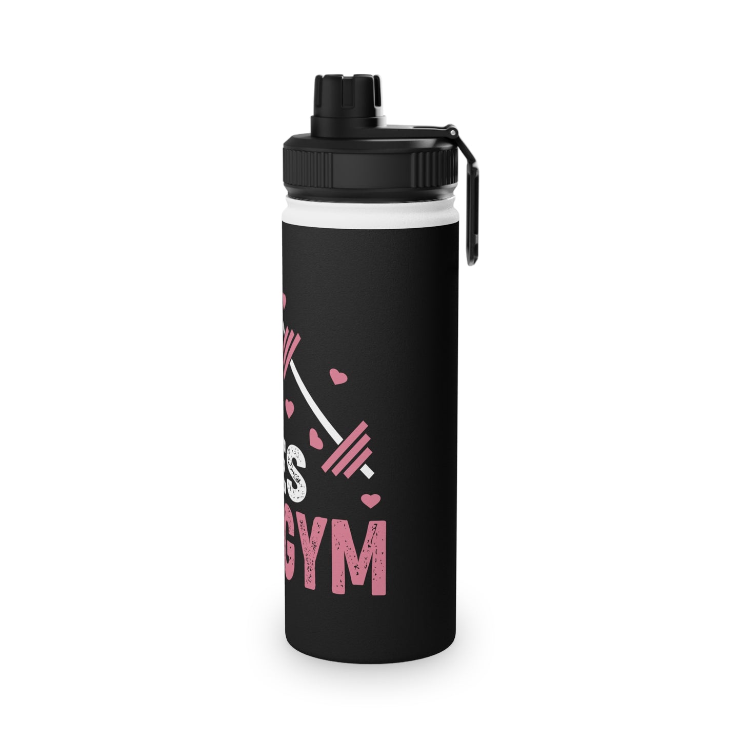 This Girl Loves The Gym Stainless Steel Water Bottle | Sporty Hydration Gear
