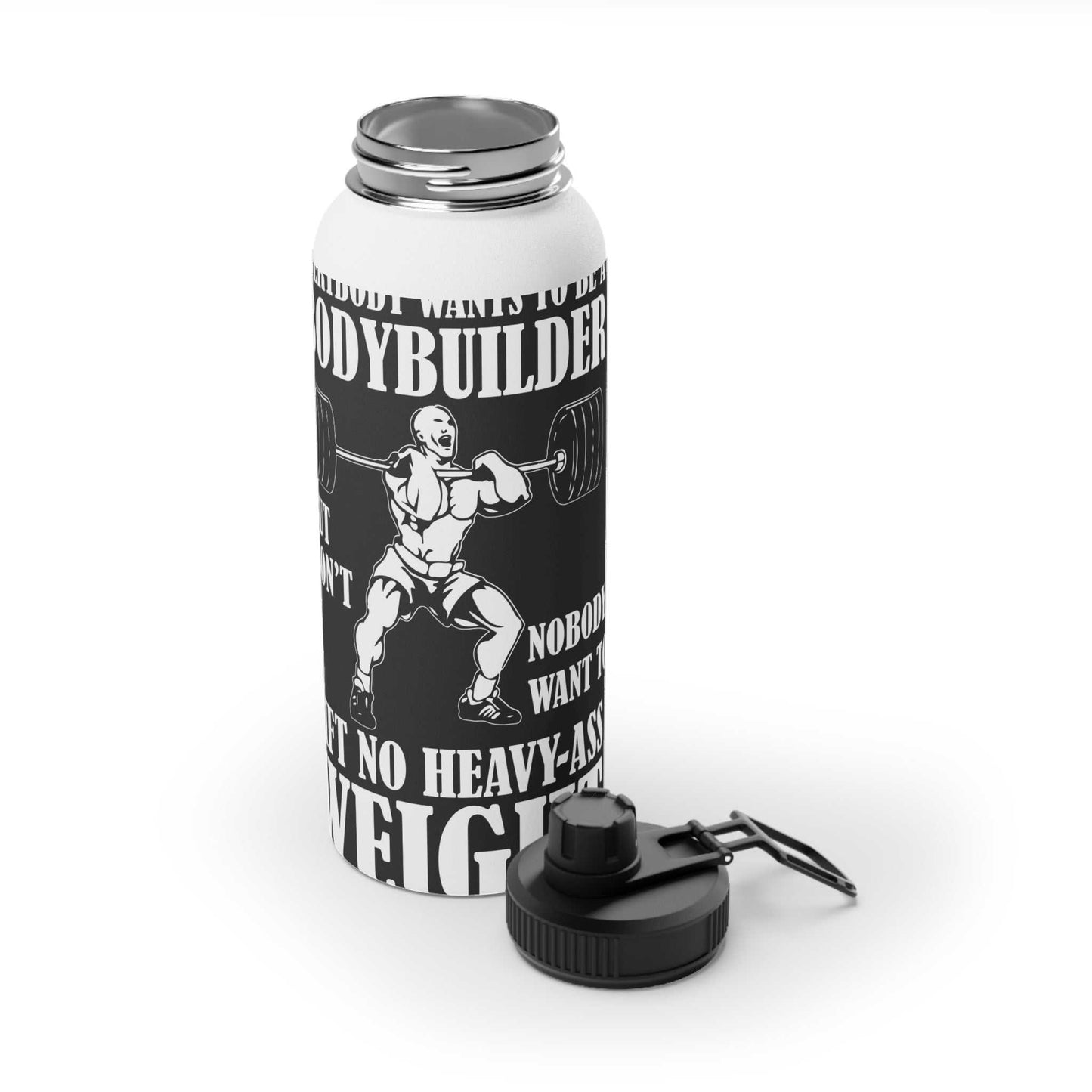 Stainless Steel Water Bottle, Sports Lid