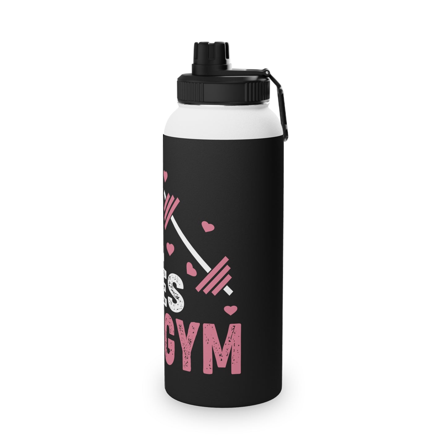 This Girl Loves The Gym Stainless Steel Water Bottle | Sporty Hydration Gear