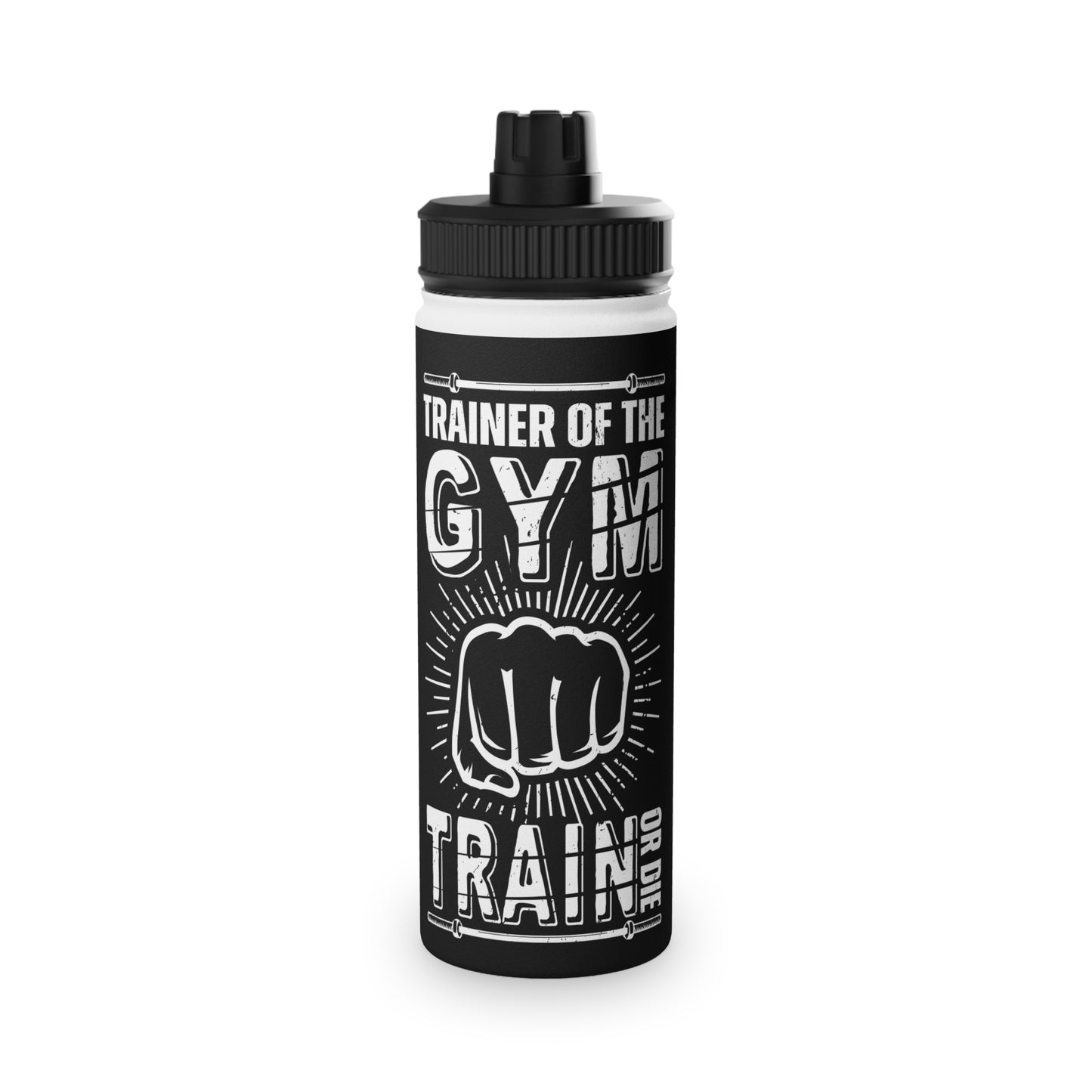Gym Trainer Stainless Steel Water Bottle - Perfect Sport Hydration Gear