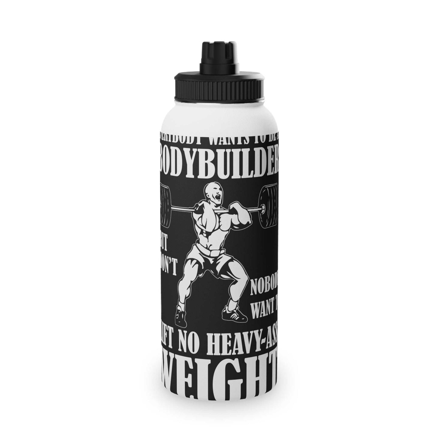 Stainless Steel Water Bottle, Sports Lid