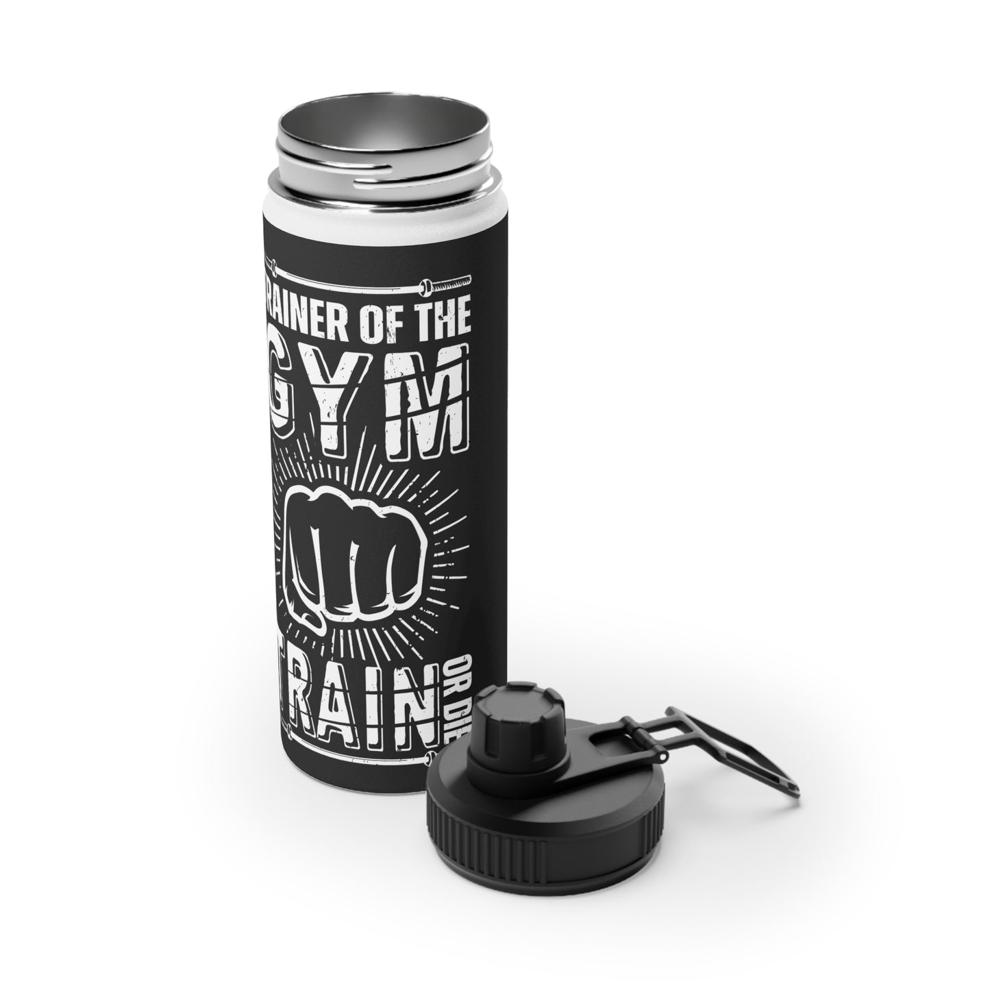 Gym Trainer Stainless Steel Water Bottle - Perfect Sport Hydration Gear