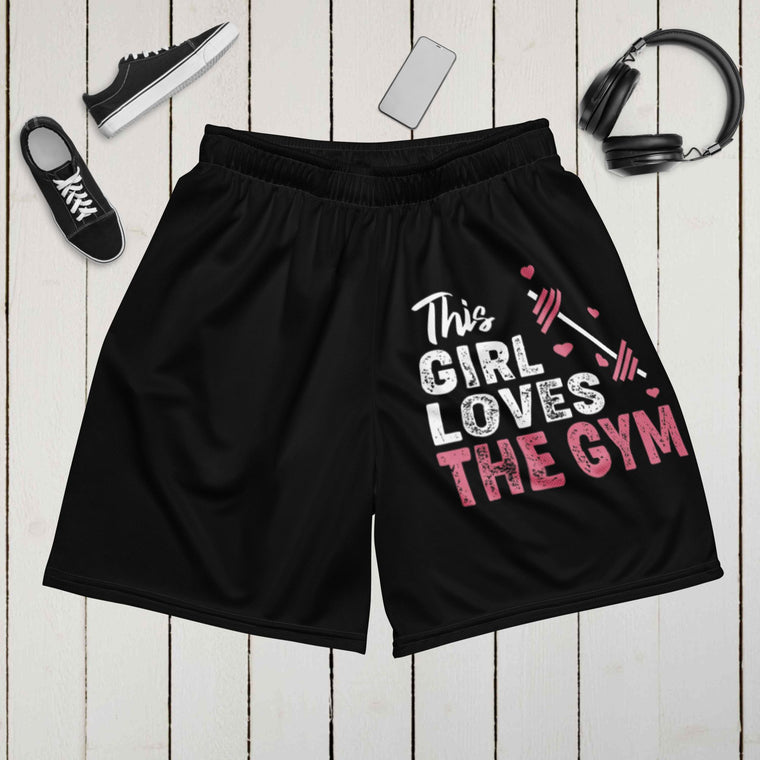 Unisex mesh shorts