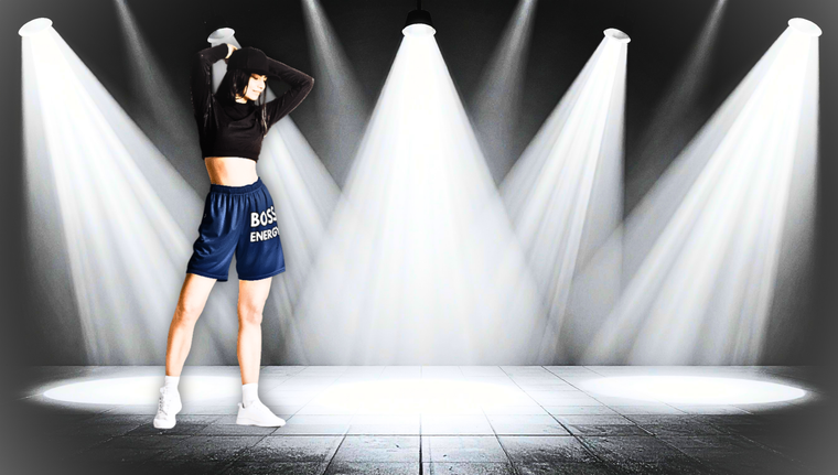 Unisex mesh shorts