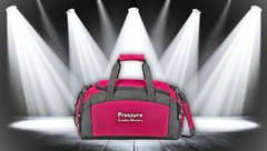 Pressure Creates Winners Gym Bag — Motivational Sports Duffle