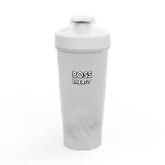 Protein Shaker Bottle – “BOSS ENERGY” Gym Blender Cup