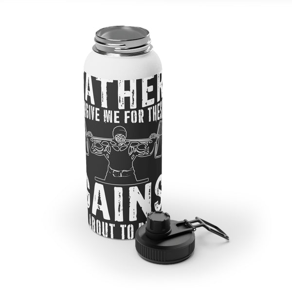 Motivational Stainless Steel Water Bottle – Fitness & Gym Design