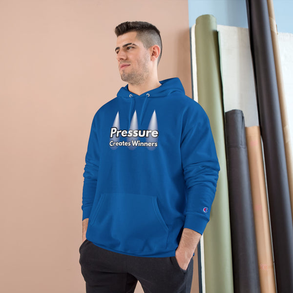 Hoodie — "Pressure Creates Winners" Motivational Champion Hoodie