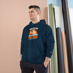 Hoodie — "Train Insane or Remain the Same" Motivational Gym Hoodie