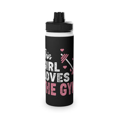 This Girl Loves The Gym Stainless Steel Water Bottle | Sporty Hydration Gear