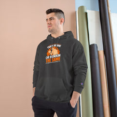 Hoodie — "Train Insane or Remain the Same" Motivational Gym Hoodie
