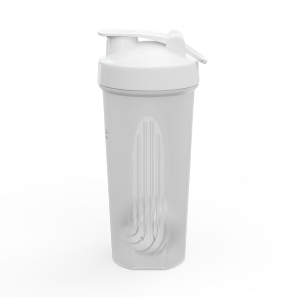 Protein Shaker Bottle - Leakproof Gym Mixer with Mixing Ball
