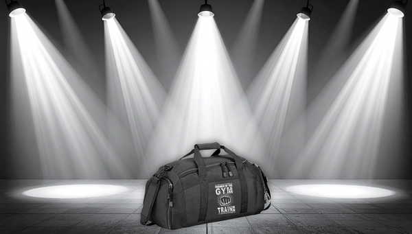 Gym Bag — Trainer of the Gym | Fitness Duffel with 'Trainer of the Gym' Fist Logo