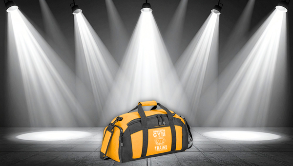 Gym Bag — Trainer of the Gym | Fitness Duffel with 'Trainer of the Gym' Fist Logo