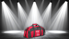 Gym Bag — Trainer of the Gym | Fitness Duffel with 'Trainer of the Gym' Fist Logo
