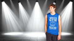 Gym Trainer Performance Sleeveless Tee — "Trainer of the Gym" Workout Tank