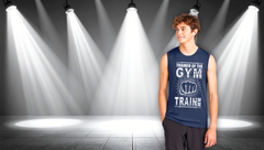 Gym Trainer Performance Sleeveless Tee — "Trainer of the Gym" Workout Tank