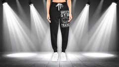 Gym Trainer Athletic Joggers – “Trainer of the Gym” Motivational Workout Pants