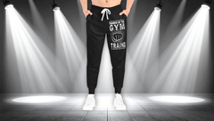 Gym Trainer Athletic Joggers – “Trainer of the Gym” Motivational Workout Pants