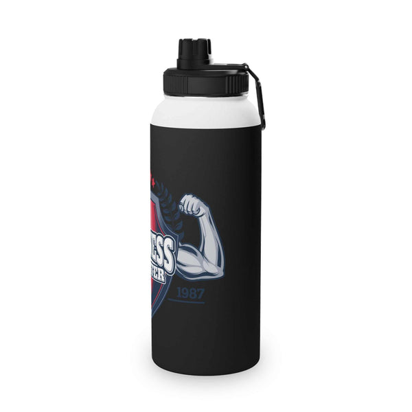 Durable Stainless Steel Water Bottle with Sports Lid - Perfect for Cyclists & Gym Enthusiasts