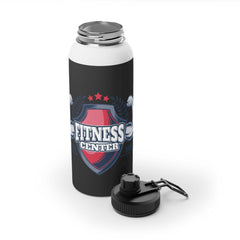 Durable Stainless Steel Water Bottle with Sports Lid - Perfect for Cyclists & Gym Enthusiasts