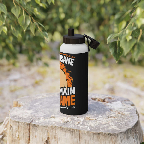 Gym Quotes Stainless Steel Water Bottle with Sports Lid