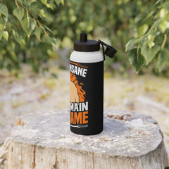 Gym Quotes Stainless Steel Water Bottle with Sports Lid