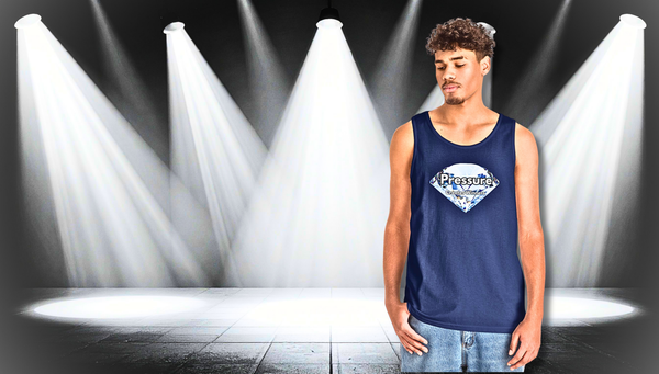 Pressure Diamond Graphic Tank Top