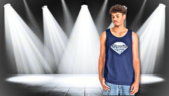 Pressure Diamond Graphic Tank Top