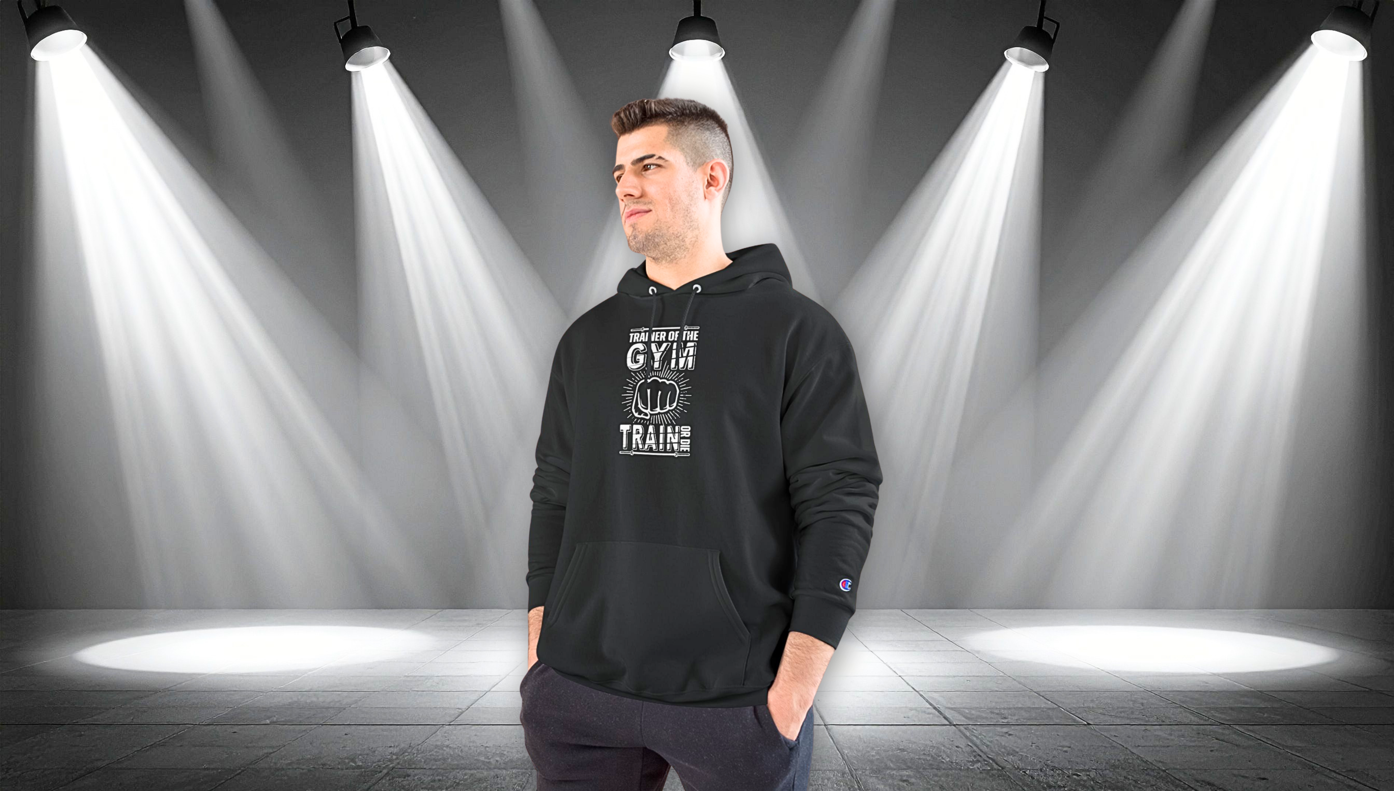 Trainer of the Gym Hoodie — Funny Fitness Pullover