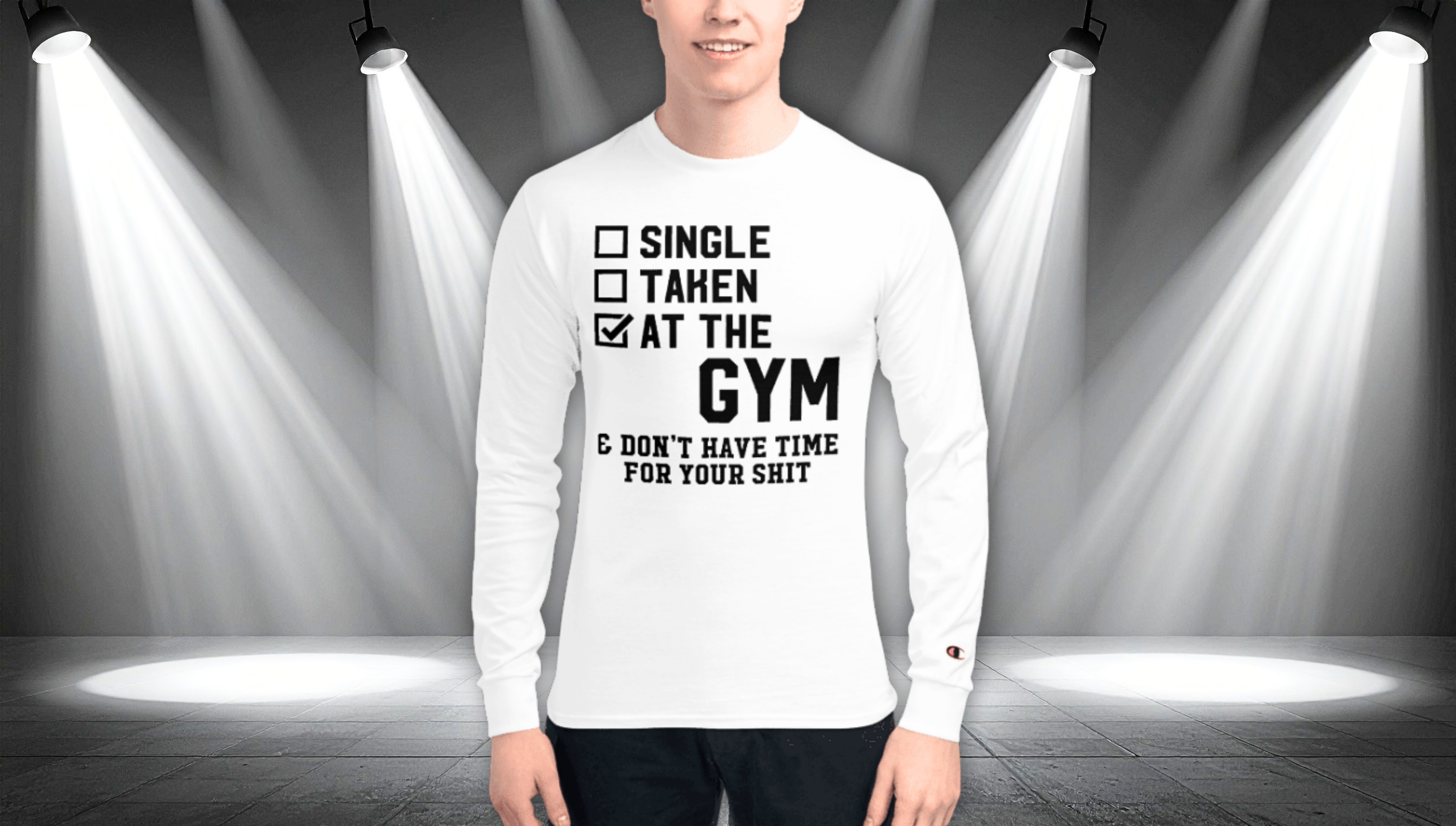 Men's Champion Long Sleeve Shirt