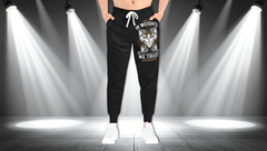 Athletic Joggers — “In Weights We Trust” Muscle Gym Joggers
