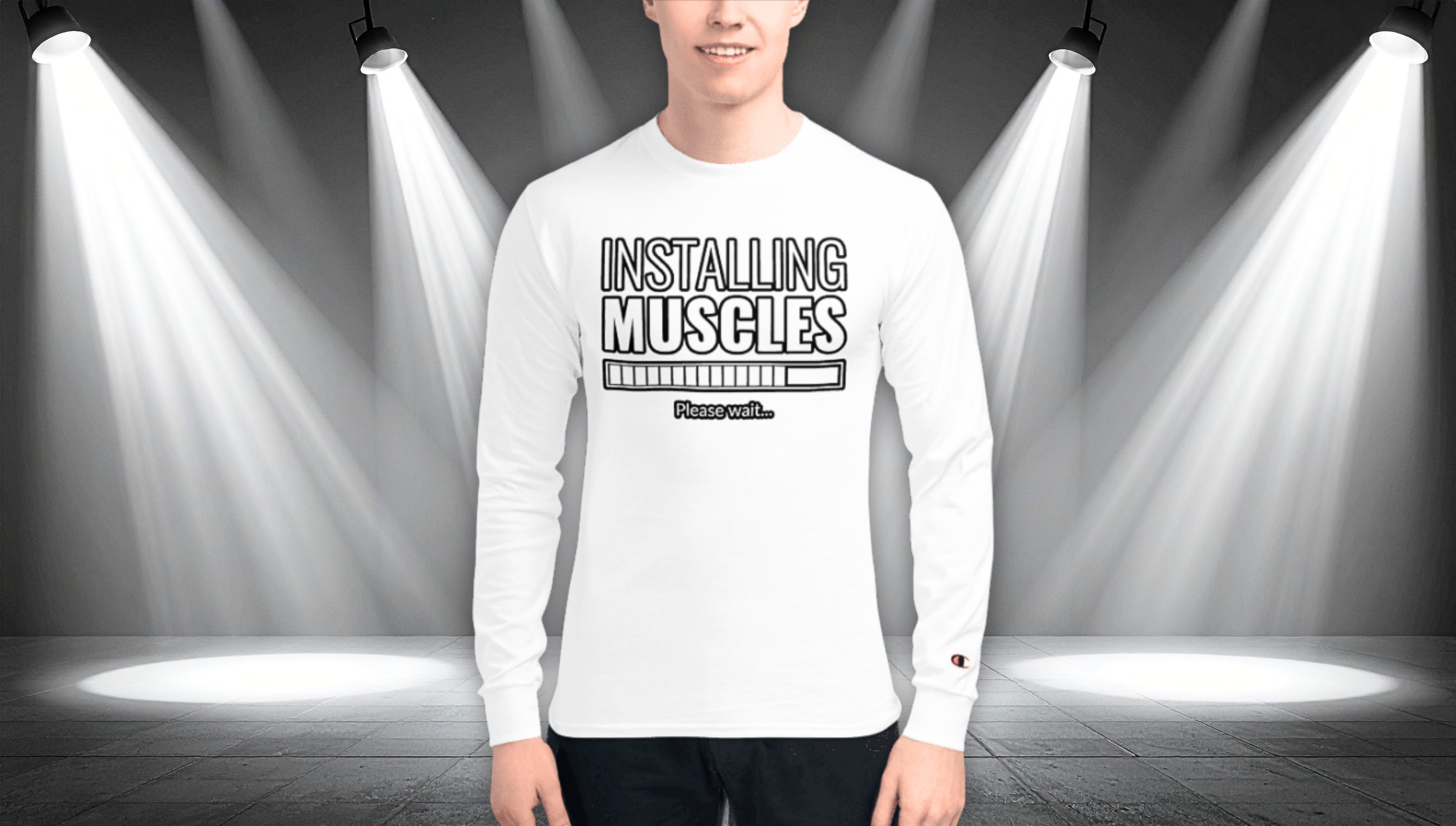 Men's Champion Long Sleeve Shirt