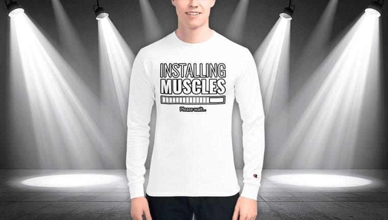 Men's Champion Long Sleeve Shirt