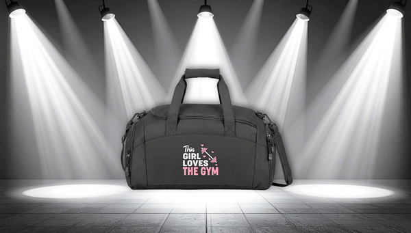 This Girl Loves The Gym Duffel Bag — Women's Workout Gym Bag