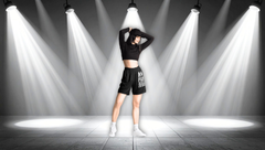 Unisex mesh shorts