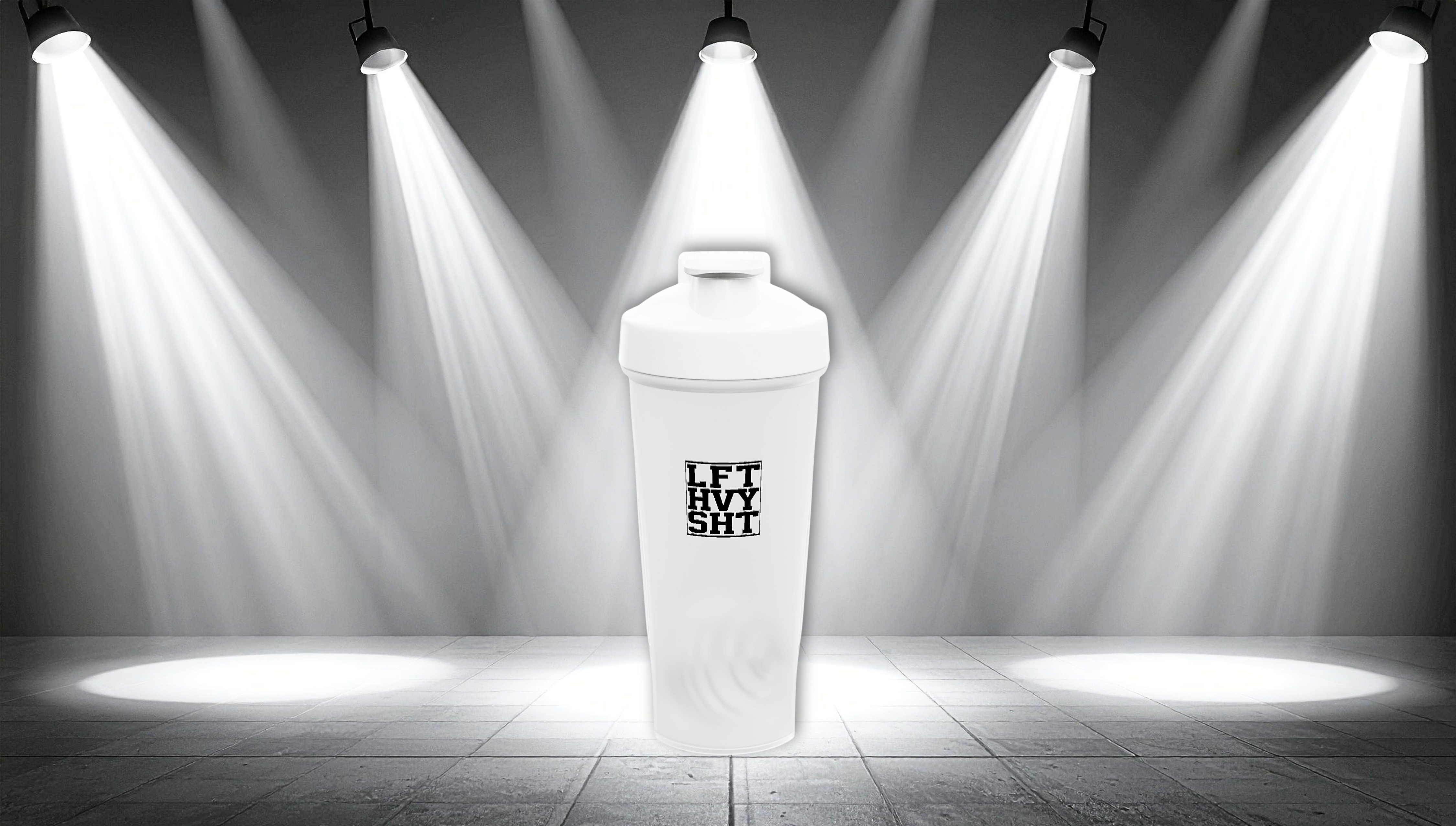 Protein Shaker – 'Lift Heavy Sh!t' Gym Shaker Bottle