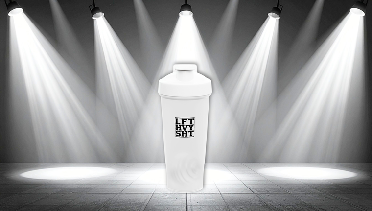 Protein Shaker – 'Lift Heavy Sh!t' Gym Shaker Bottle