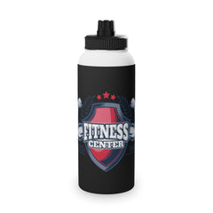 Durable Stainless Steel Water Bottle with Sports Lid - Perfect for Cyclists & Gym Enthusiasts
