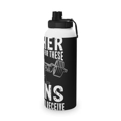 Motivational Stainless Steel Water Bottle – Fitness & Gym Design