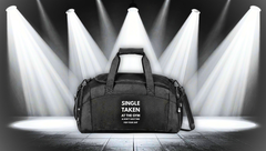 Gym Bag — "Single Taken at the Gym" Duffel for Workout Lovers
