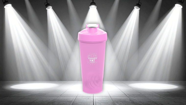 Protein Shaker Bottle — Gym Sport Fitness Mixer with Leakproof Lid