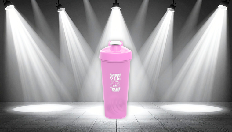 Gym Rat Protein Shaker Bottle — Funny Fitness Blender Cup