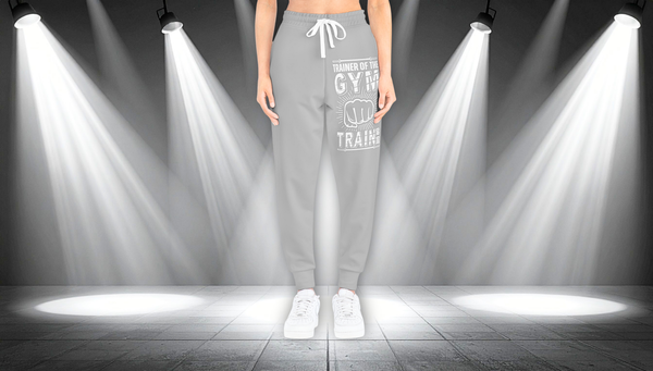 Gym Trainer Athletic Joggers – “Trainer of the Gym” Motivational Workout Pants