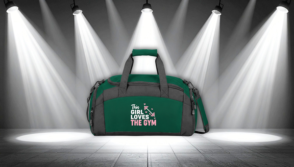This Girl Loves The Gym Duffel Bag — Women's Workout Gym Bag