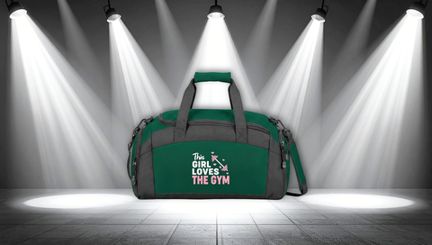 This Girl Loves The Gym Duffel Bag — Women's Workout Gym Bag