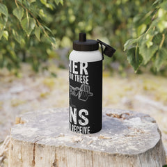 Motivational Stainless Steel Water Bottle – Fitness & Gym Design