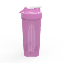 Protein Shaker Bottle - Leakproof Gym Mixer with Mixing Ball